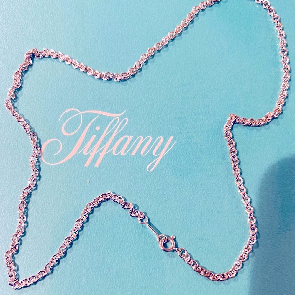 Authentic Tiffany 18” Rolo Necklace - Picture 1 of 1